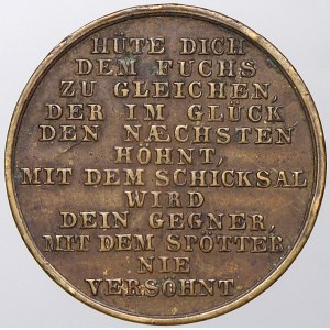 evropské medaile. Německo – Prusko. Žeton „WHISTMARKE“ b.l. (cca 1800).