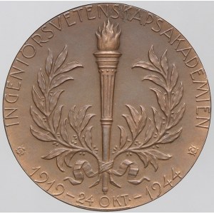 evropské medaile. Švédsko. Medaile Akademie inženýrských věd za rok 1944.