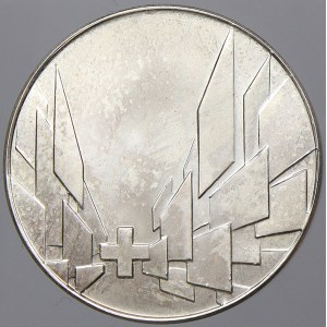 evropské medaile. Švýcarsko. Národní expozice Lausanne 1964. Ag 0.900 (15 g) 30 mm