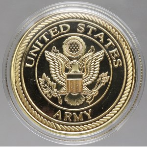 mimoevropské medaile. USA. Medaile 101. výsadkové divize US Army – Screaming Eagles.