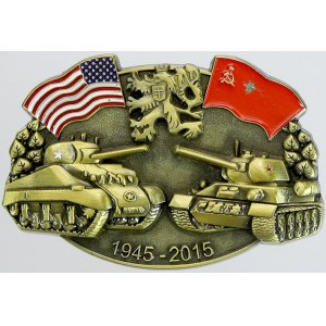 odznaky vojenské. Pam. odznak k 70. výročí ukončení II. sv. války 1945 – 2015. 