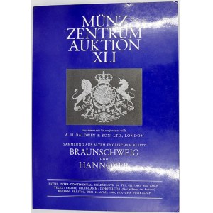 aukční katalogy. Münzzentrum Auktion XLI. Braunschweig und Hannover. Včetně docílených cen