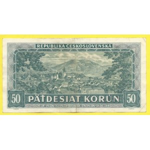 ČSR 1945 – 1953. 50 Kčs 1948, s. A4. H-82a1