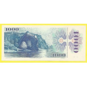Česká republika. 1000 Kč/Kčs 1985/(93), s. U17. H-CZ6c