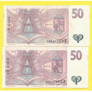 Česká republika. 50 Kč 1997, C09, D52. H-CZ21a