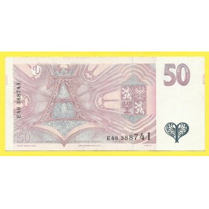Česká republika. 50 Kč 1997, E46. H-CZ21a