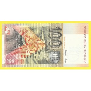 Slovenská republika. 100 Sk 1993/99, s. A. H-SK29a