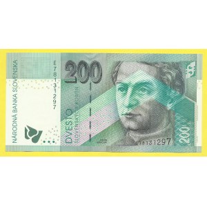 Slovenská republika. 200 Sk 2006, s. E. H-SK46a1