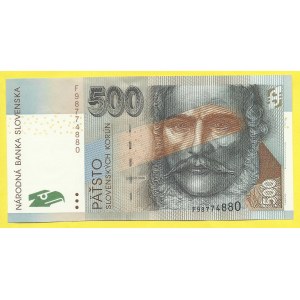 Slovenská republika. 500 Sk 2006, s. F. H-SK47a1