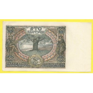 Cizí platidla na našem území. 100 zlotych 1934, s. C.N. H-PL12c