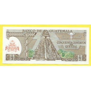 Amerika. Guatemala. 1/2 quetzal 1982. Pick-58c