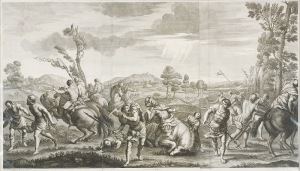 Antonio LORENZINI (Fra Antonio) (1665-1740), Scena biblijna, 2 poł. XVII w.