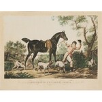 Philibert Louis DEBUCOURT (1755-1832), Carle VERNET (1758-1836), Les chiens á la decouverte