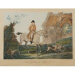 Philibert Louis DEBUCOURT (1755-1832), Carle VERNET (1758-1836), Le depart du chasseur