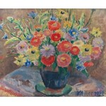 Karol HILLER (1891-1939), Kwiaty w wazonie, 1938