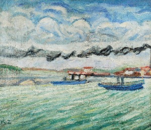 Kazimierz ZIELENIEWSKI (1888-1931), Saint Jean de Luz