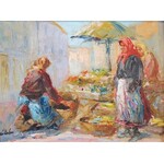 Erno ERB (1890-1943), Na targu, ok. 1940