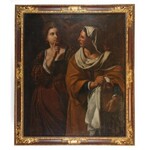 Malarz nieokreślony, włoski, szkoła bolońska, XVII w., Judyta z głową Holofernesa