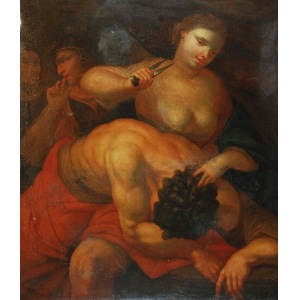 Malarz nieokreślony, XVIII w., Samson i Dalila