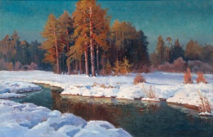 Ludwik WERNER, XX w., Las zimą