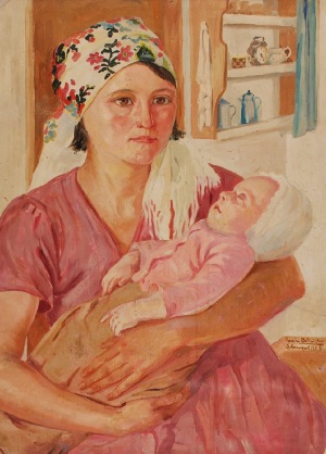 Roman BILIŃSKI (1897-1981), Maternita, 1935