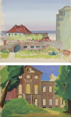 Tadeusz GRONOWSKI (1894-1990), Dwa motywy architektoniczne