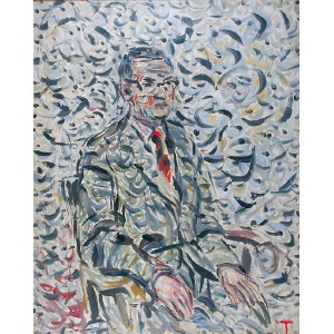 Wacław TARANCZEWSKI (1903-1987), Portret mężczyzny - Portret Karola Zolicha