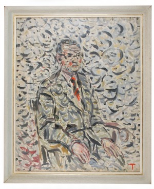 Wacław TARANCZEWSKI (1903-1987), Portret mężczyzny - Portret Karola Zolicha