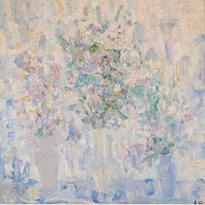 Anna BIRSZTEIN [BIRSTEIN] (ur. 1967), Kwiaty, 1989