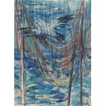 Aleksandra Olga WNĘK (ur. 1913), Para prac: Ptak w sieci i Pejzaż