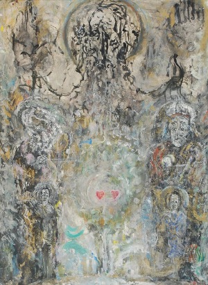 Zdzisław LACHUR (1920-2007), Orkiestra żydowska, 2001