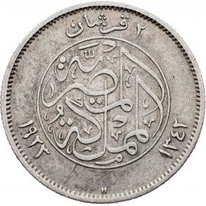 Egypt, 2 Qirsh 1923