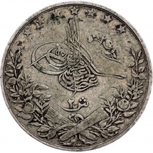 Abdul Hamid II. (1876-1909), 2 Qirsh 1293 (1876-1907)