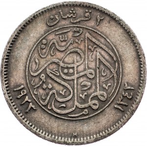 Egypt, 2 Qirsh 1348 (1929)