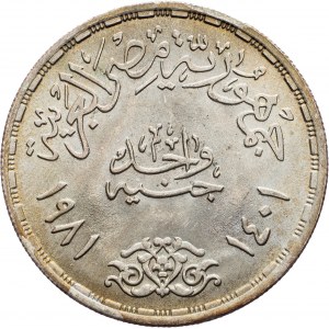 Egypt, 1 Pound 1401 (1981)