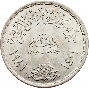 Egypt, 1 Pound 1401 (1981)