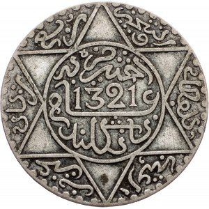 Morocco, 2½ Dirhams 1903