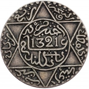 Morocco, 2½ Dirhams 1903