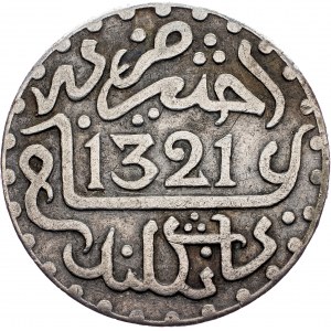 Morocco, 1 Dirham 1321 (1903) LN