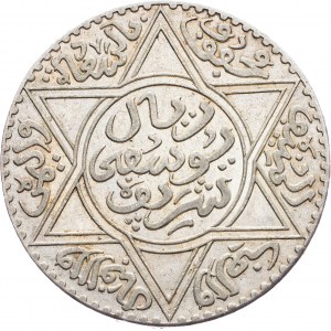 Morocco, 10 Dirhams 1331 (1913)