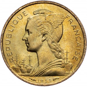 Reunion, 10 Francs 1955, Paris