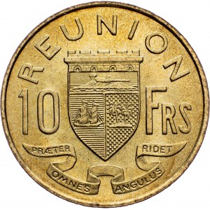 Reunion, 10 Francs 1955, Paris