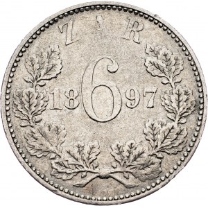 South Africa, 6 Pence 1897
