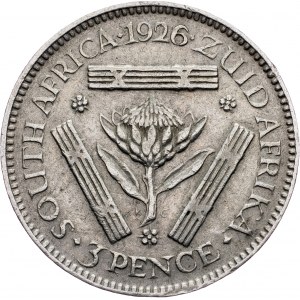 South Africa, 3 Pence 1926