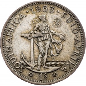 South Africa, 1 Shilling 1953