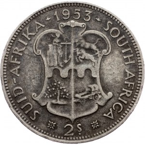 South Africa, 2 Shillings 1953