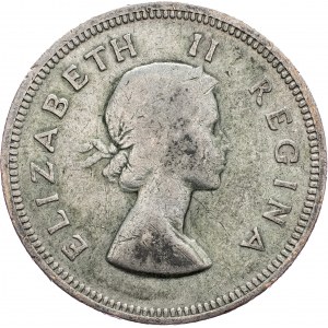 South Africa, 2 Shillings 1954