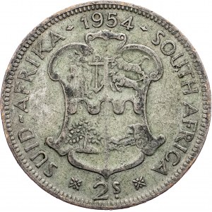 South Africa, 2 Shillings 1954