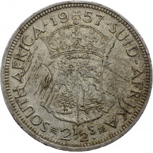 South Africa, 2 1/2 Shillings 1957