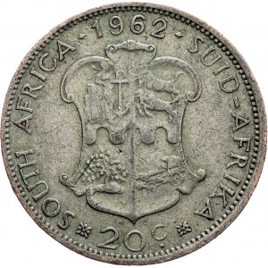 South Africa, 20 Cents 1962